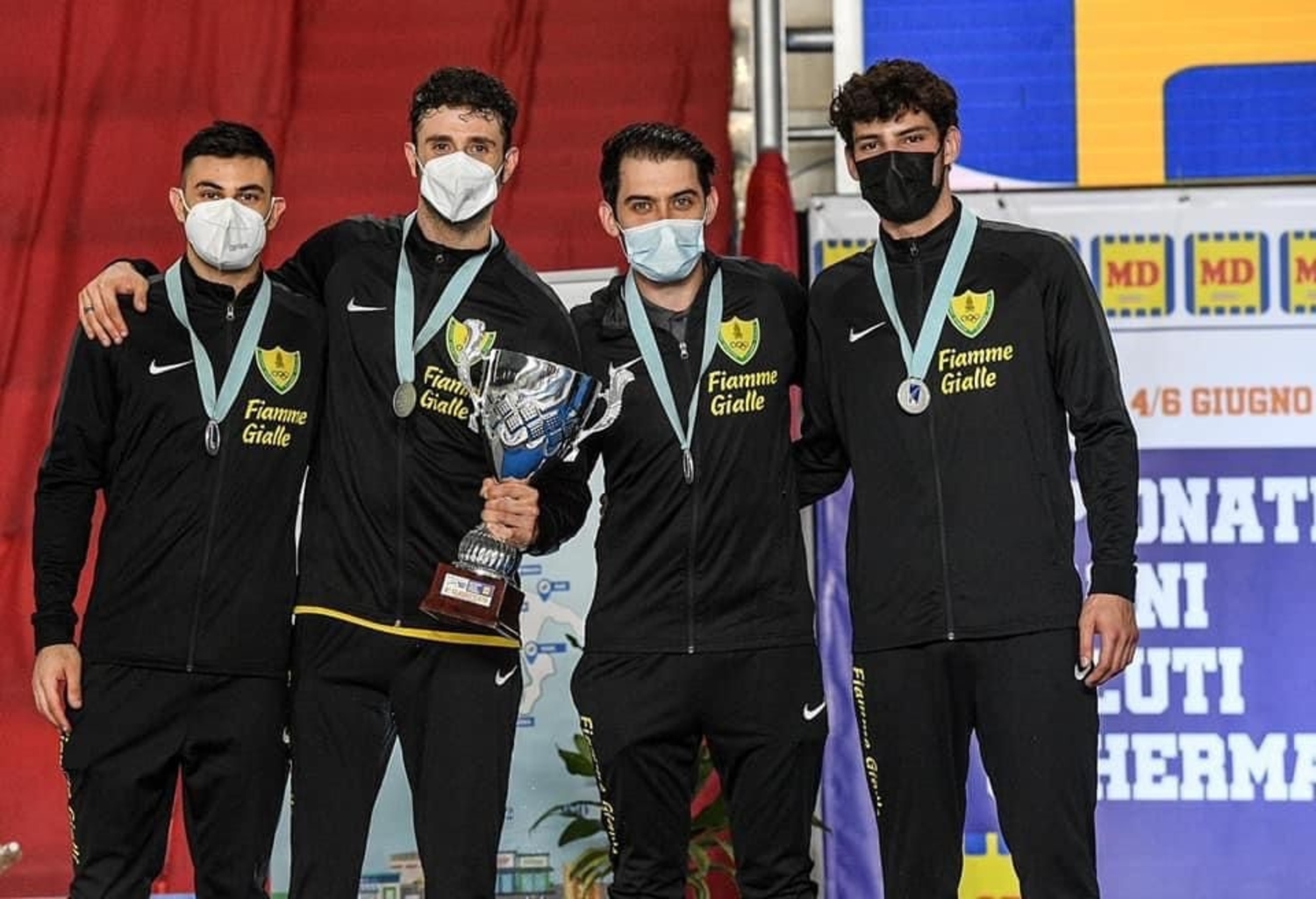 campionati scherma napoli foggiani