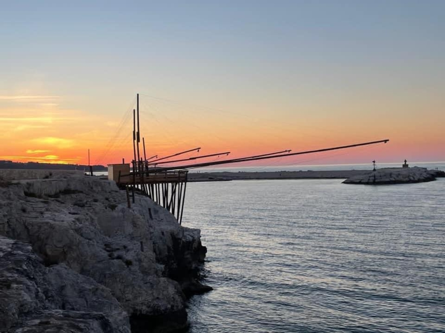 trabucco Punta Santa Croce