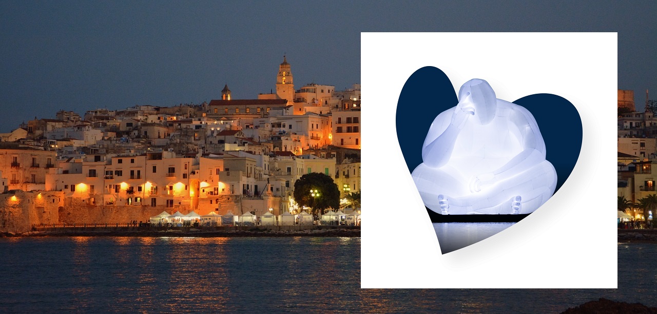 vieste installazione artistica