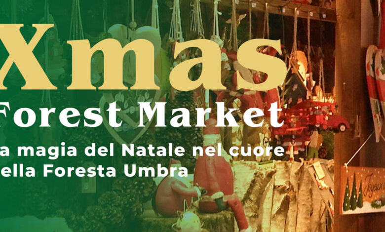 xmas forest market