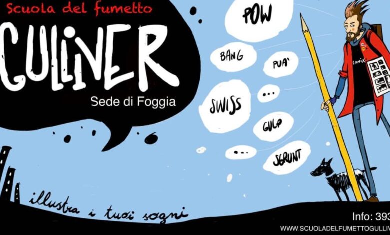 Gulliver foggia scuola fumetto