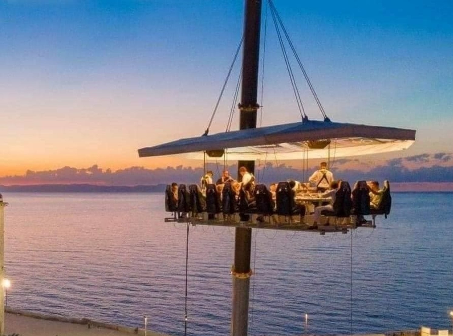 dinner in the sky rodi garganico