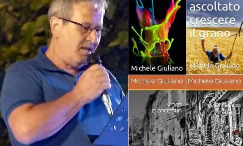 Photo of Michele Giuliano, tra poesia, storia e narrativa, le nuove pubblicazioni dell’autore sanpaolese