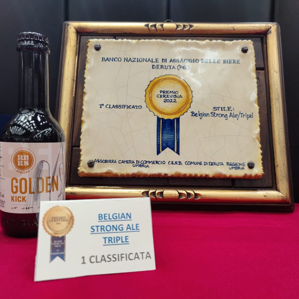 Rebeers Golden Kick Premio Cerevisia 2022