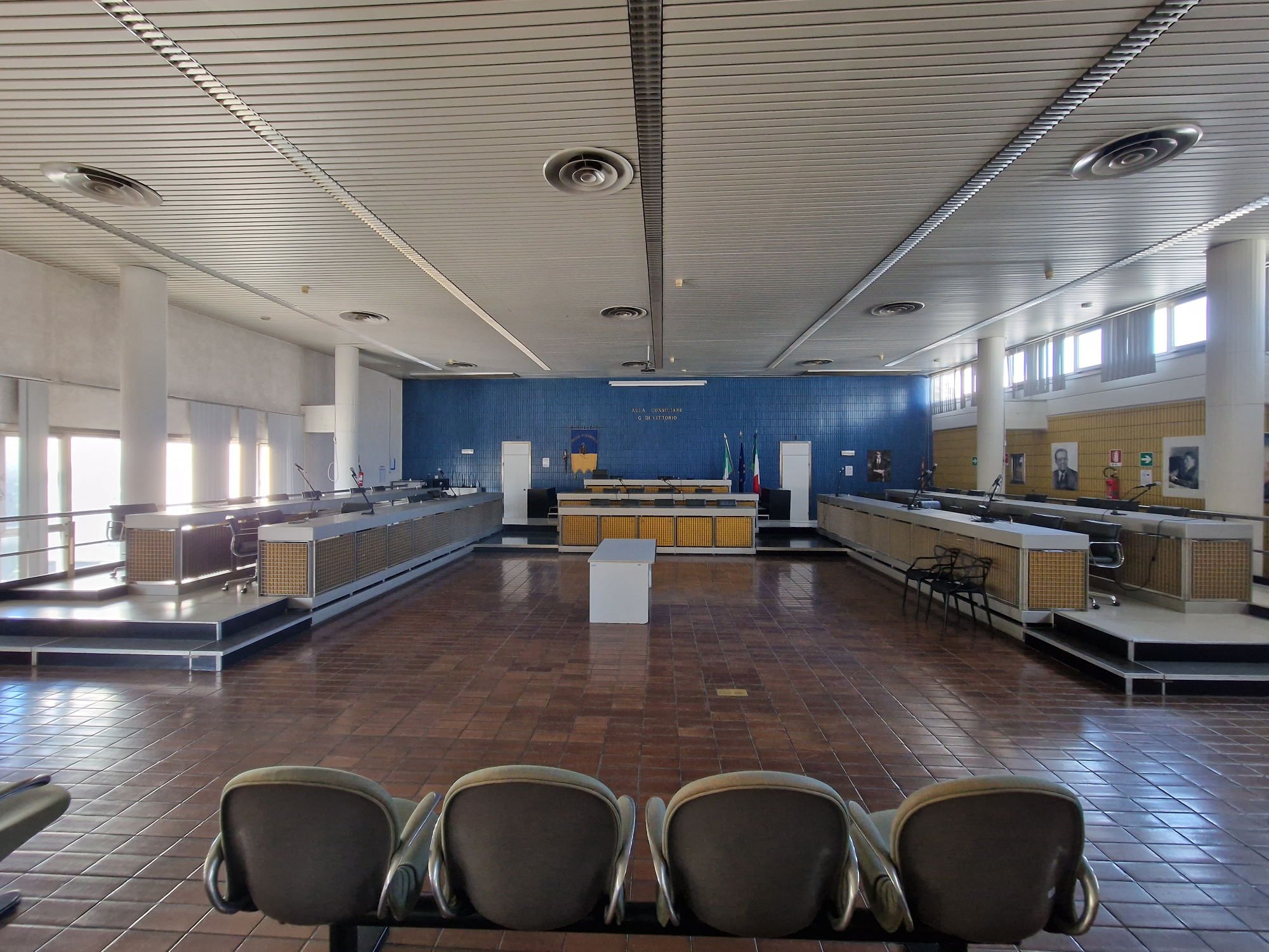 aula consiliare Cerignola vuota