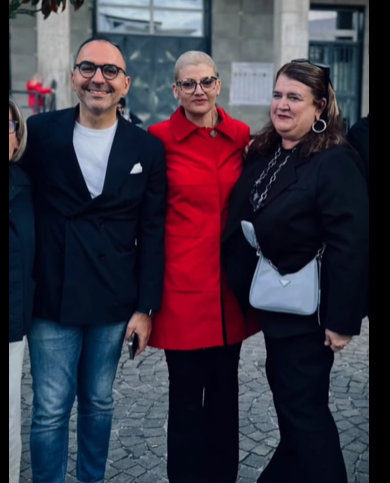 Angela Fazi con Piemontese