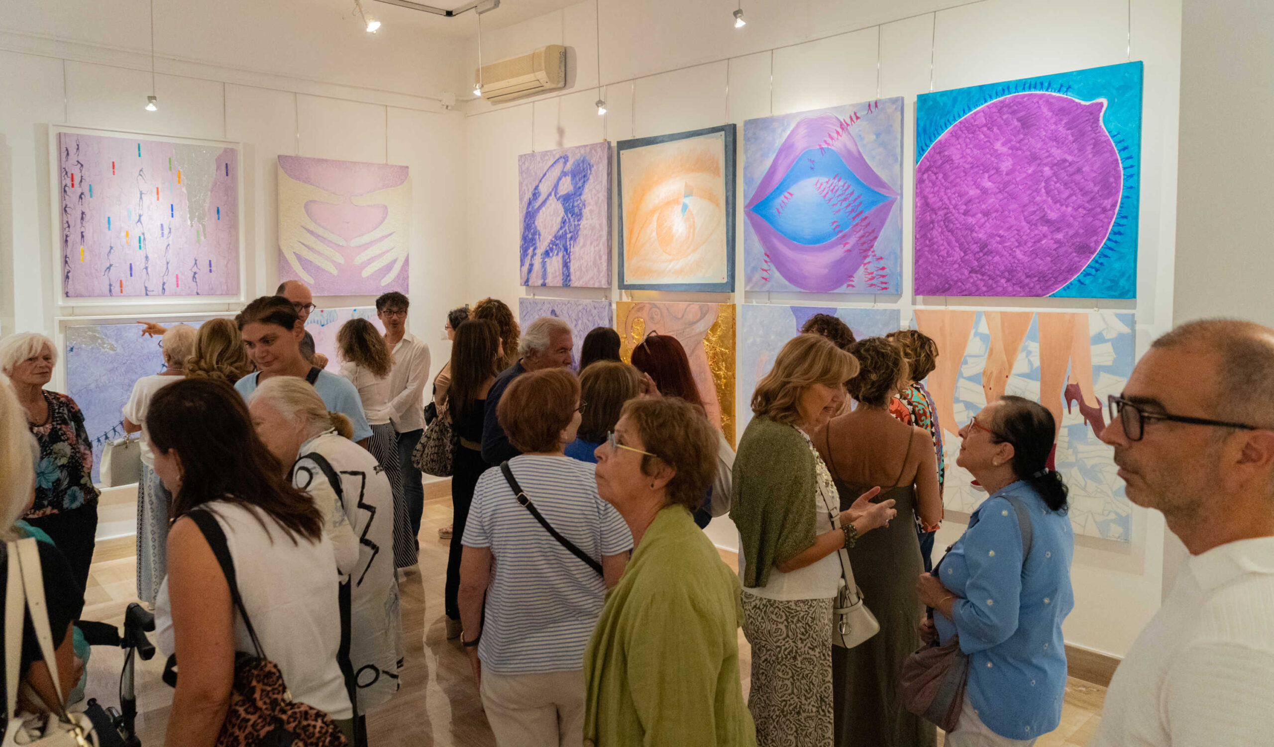 inaugurazione mostra d'arte