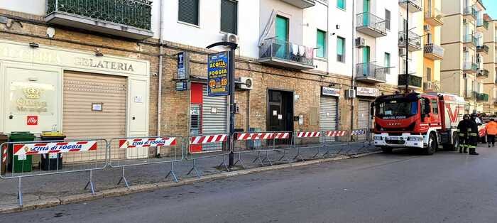 palazzo sgombrato via Lucera