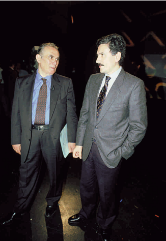Tatarella e D'Alema