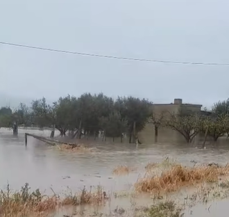 esondazione Cervaro allagamento