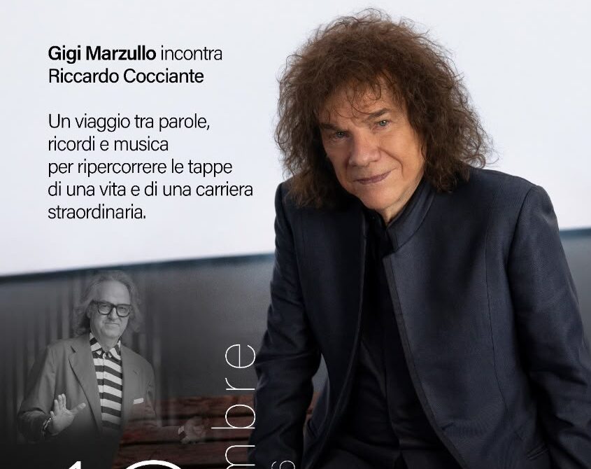 Riccardo Cocciante a Foggia, serata evento al Giordano con Gigi Marzullo Riccardo Cocciante a Foggia, serata evento al Giordano con Gigi Marzullo